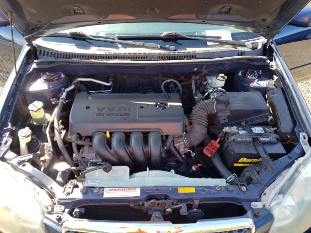 Photo 7 from auction – 2008 TOYOTA COROLLA CE with VIN 2T1BR32E78C927135