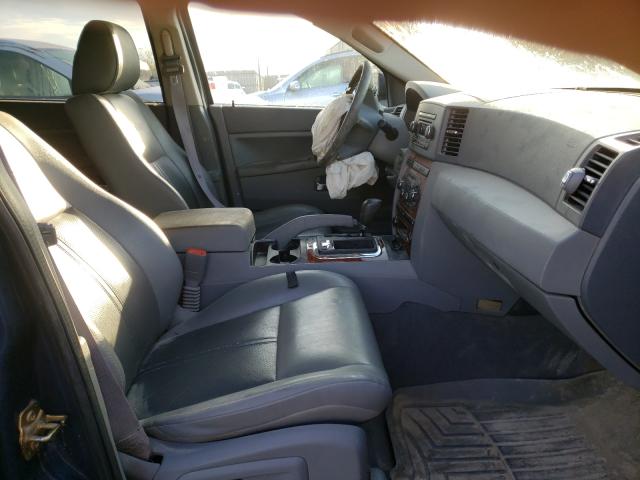 Photo 5 from auction – 2005 JEEP GRAND CHER with VIN 1J4HR582X5C675401