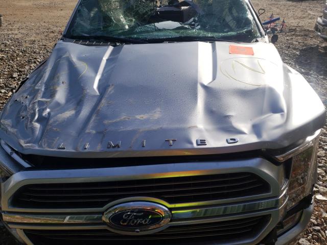 Photo 7 from auction – 2021 FORD F150 SUPER with VIN 1FTFW1E8XMFA77863