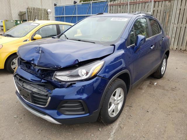 Photo 2 from auction – 2017 CHEVROLET TRAX 1LT with VIN 3GNCJPSB5HL214831