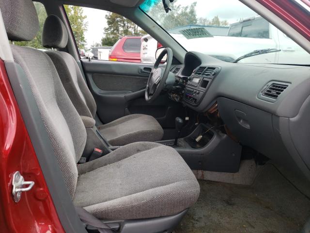 Photo 5 from auction – 1998 HONDA CIVIC LX with VIN 1HGEJ6674WL034686
