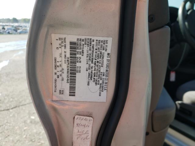 Photo 10 from auction – 2004 FORD TAURUS SE with VIN 1FAFP53244A165460