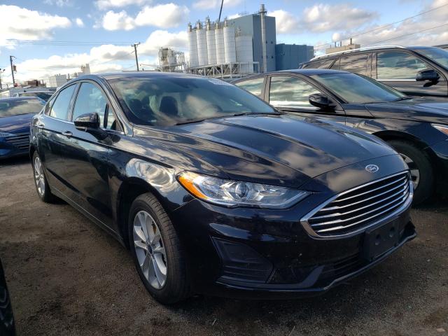 FORD FUSION SE 2020 with VIN 3FA6P0HD9LR250814 - Photo from auction