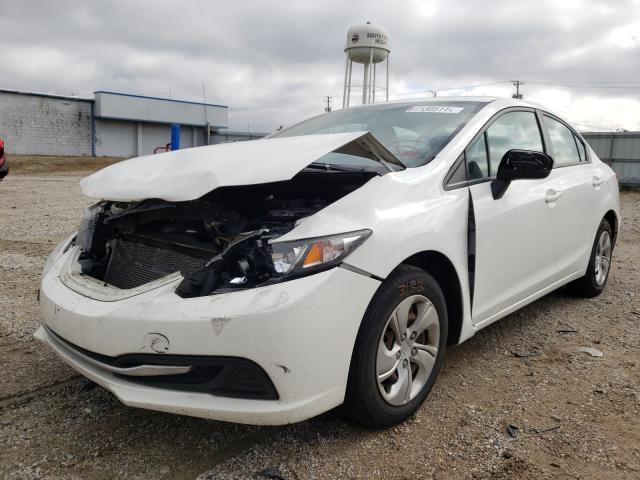 Photo 2 from auction – 2015 HONDA CIVIC LX with VIN 19XFB2F54FE093673