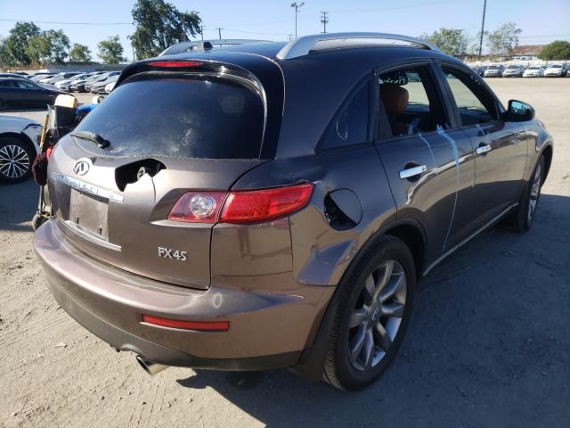 Photo 4 from auction – 2004 INFINITI FX45 with VIN JNRBS08W34X400496