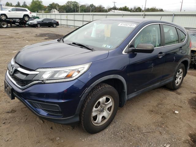 Photo 2 from auction – 2015 HONDA CR-V LX with VIN 5J6RM4H38FL094597