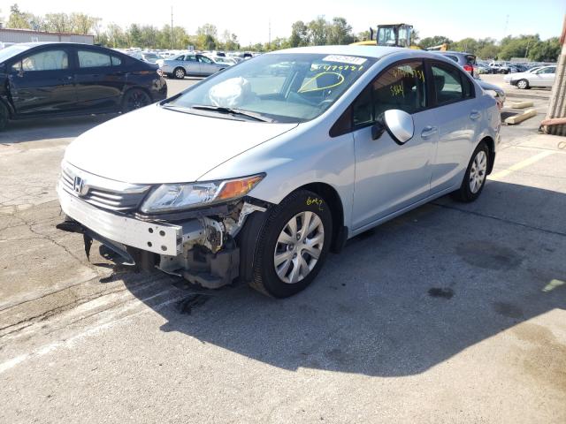 Photo 2 from auction – 2012 HONDA CIVIC LX with VIN 19XFB2F54CE075413