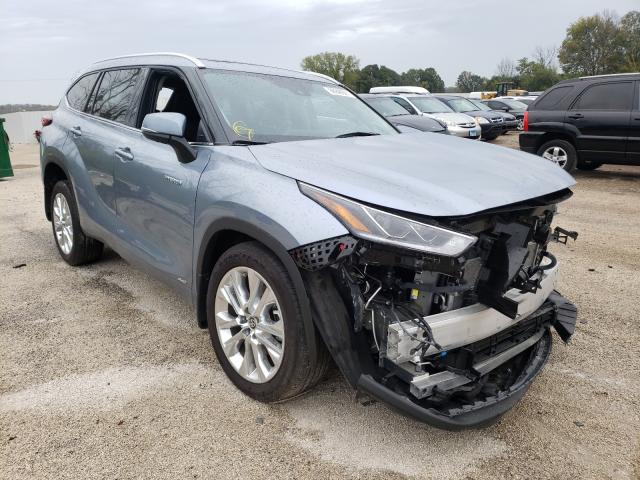 TOYOTA HIGHLANDER 2021 with VIN 5TDXBRCH6MS054825 - Photo from auction