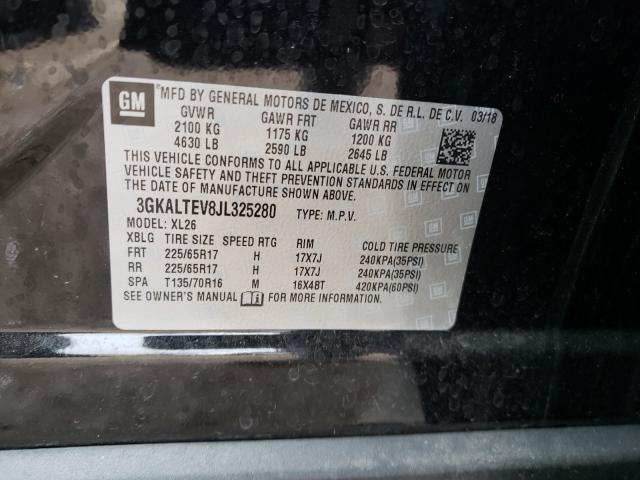 Photo 10 from auction – 2018 GMC TERRAIN with VIN 3GKALTEV8JL325280