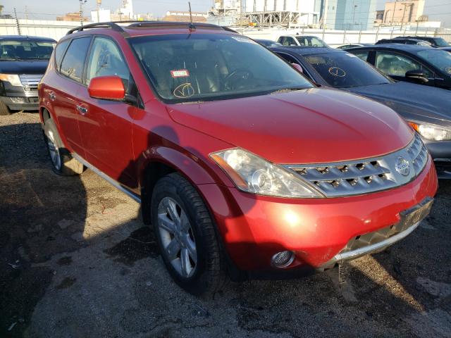 NISSAN MURANO 2007 with VIN JN8AZ08T27W517658 - Photo from auction