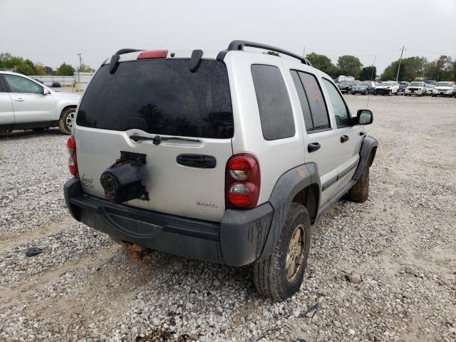 Photo 4 from auction – 2007 JEEP LIBERTY SP with VIN 1J4GL48K77W519325