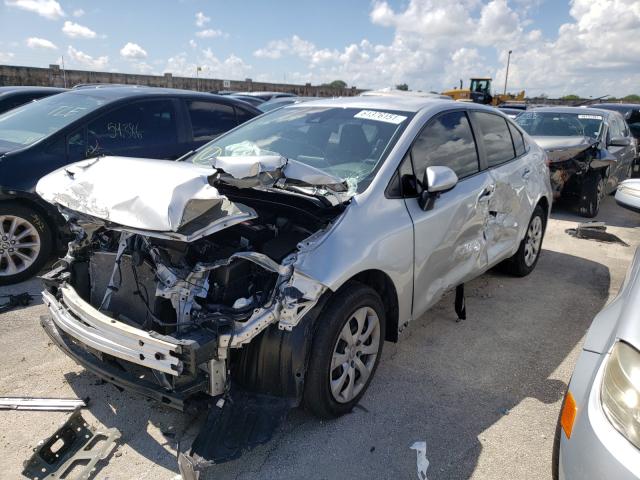 Photo 2 from auction – 2020 TOYOTA COROLLA LE with VIN JTDEPRAE8LJ043449