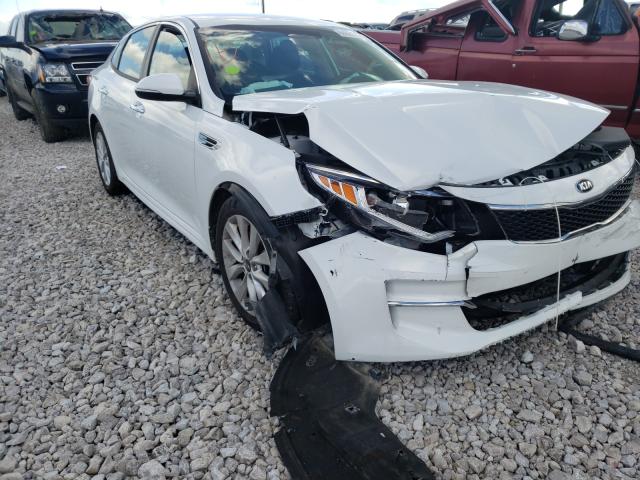 KIA OPTIMA LX 2018 with VIN 5XXGT4L36JG252242 - Photo from auction