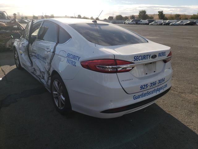 Photo 3 from auction – 2018 FORD FUSION SE with VIN 3FA6P0H70JR249588