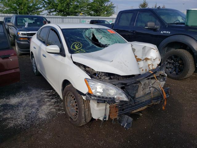 NISSAN SENTRA S 2013 with VIN 3N1AB7AP1DL619687 - Photo from auction