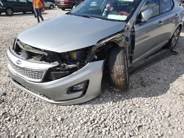 Photo 9 from auction – 2014 KIA OPTIMA HYB with VIN KNAGN4AD3E5072522