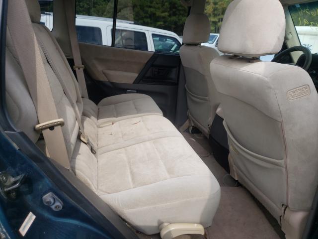 Photo 6 from auction – 2002 MITSUBISHI MONTERO with VIN JA4MW31R22J001611