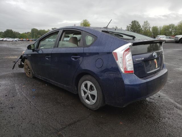 Photo 3 from auction – 2013 TOYOTA PRIUS with VIN JTDKN3DU4D1619533