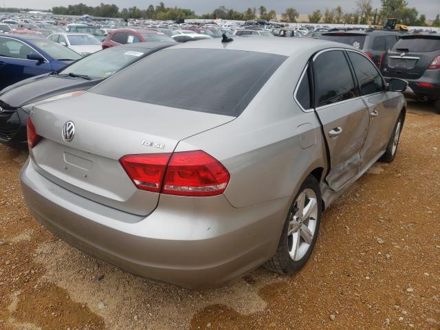 Photo 4 from auction – 2013 VOLKSWAGEN PASSAT SE with VIN 1VWBN7A33DC071447