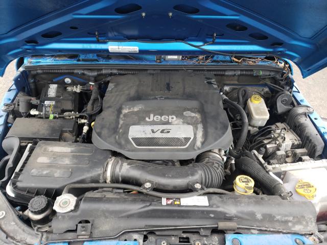 Photo 7 from auction – 2015 JEEP WRANGLER U with VIN 1C4BJWDG7FL528772