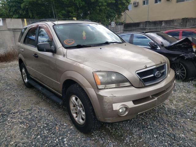KIA SORENTO EX 2006 with VIN KNDJD733865556494 - Photo from auction