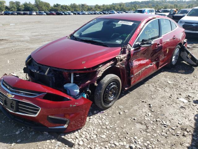 Photo 2 from auction – 2018 CHEVROLET MALIBU LT with VIN 1G1ZD5ST4JF257301
