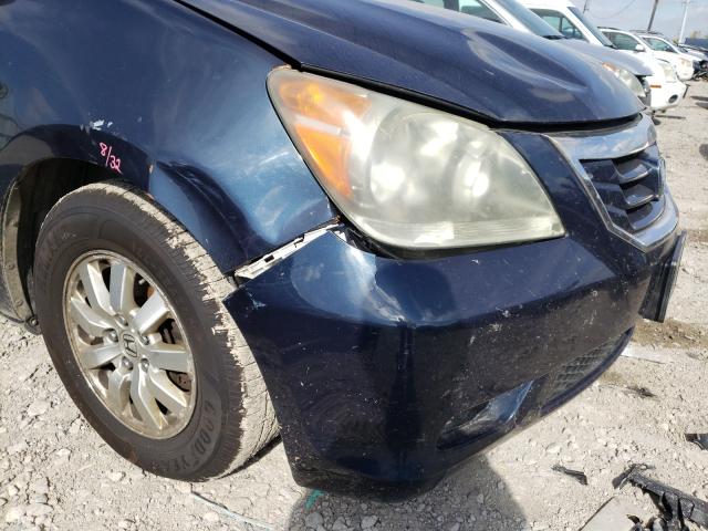 Photo 9 from auction – 2010 HONDA ODYSSEY EX with VIN 5FNRL3H52AB109885