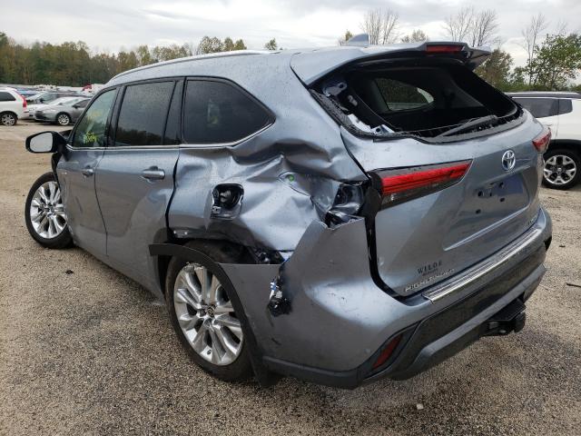 Photo 3 from auction – 2021 TOYOTA HIGHLANDER with VIN 5TDXBRCH6MS054825