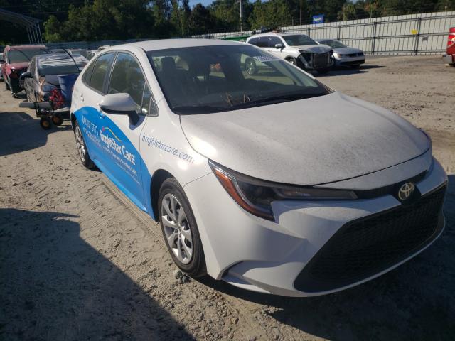 TOYOTA COROLLA LE 2021 with VIN JTDEPMAE0MJ172323 - Photo from auction