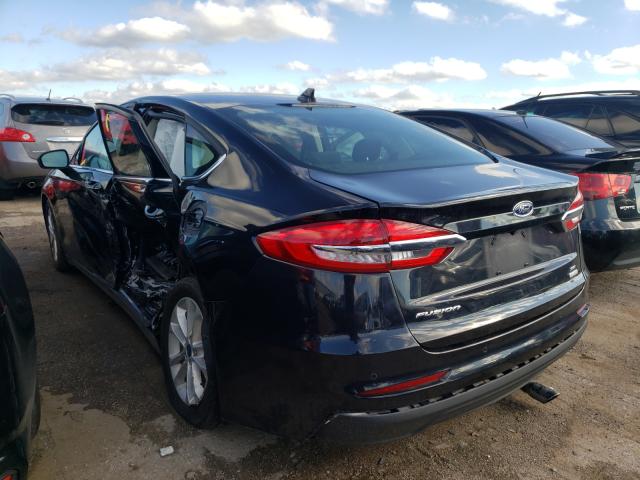 Photo 3 from auction – 2020 FORD FUSION SE with VIN 3FA6P0HD9LR250814