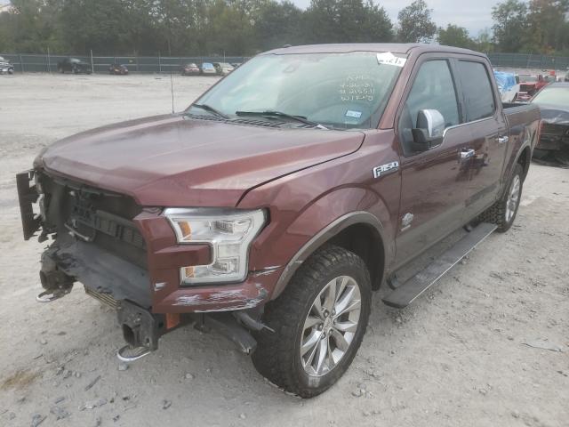 Photo 2 from auction – 2017 FORD F150 SUPER with VIN 1FTEW1EG7HFC59139