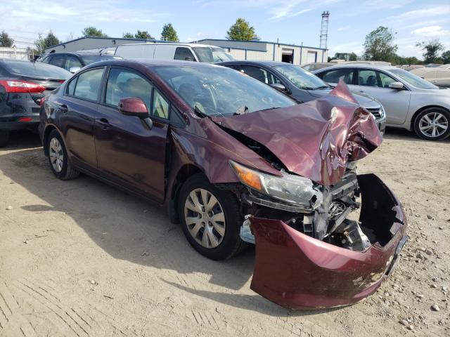HONDA CIVIC LX 2012 with VIN 19XFB2F55CE372805 - Photo from auction