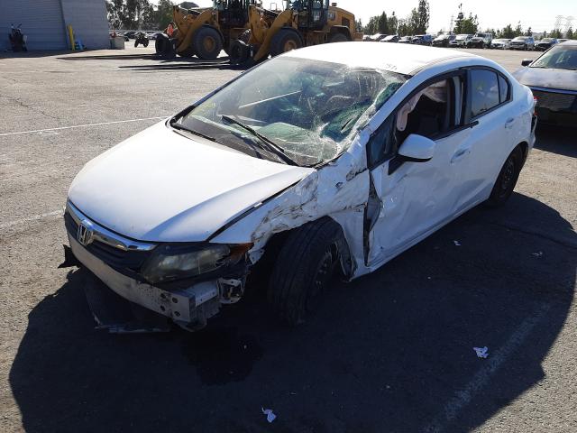 Photo 2 from auction – 2012 HONDA CIVIC LX with VIN 19XFB2F59CE374122