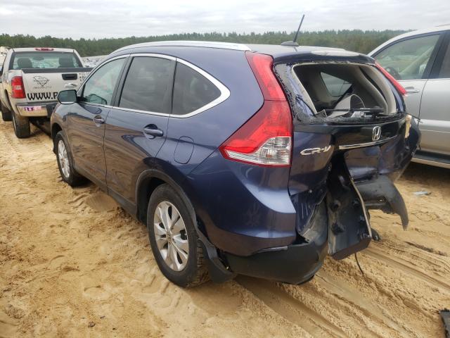 Photo 3 from auction – 2014 HONDA CR-V EXL with VIN 2HKRM3H72EH558411
