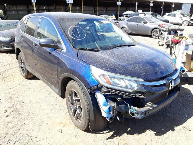 Photo 1 from auction – 2016 HONDA CR-V SE with VIN 2HKRM3H49GH522711