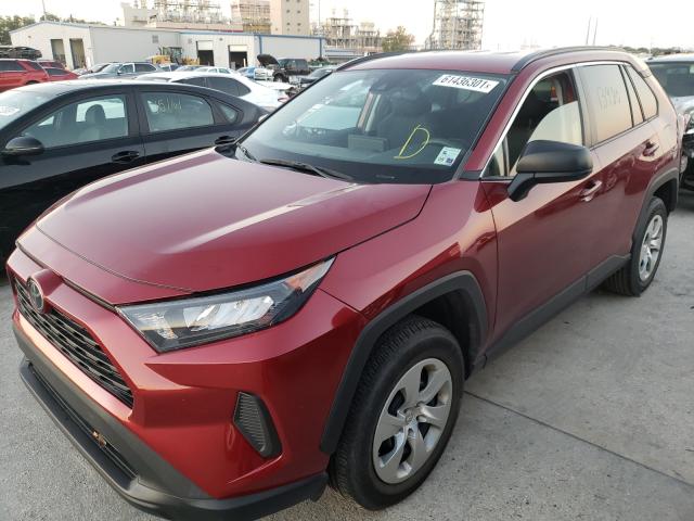 Photo 2 from auction – 2019 TOYOTA RAV4 LE with VIN 2T3H1RFV9KW012802