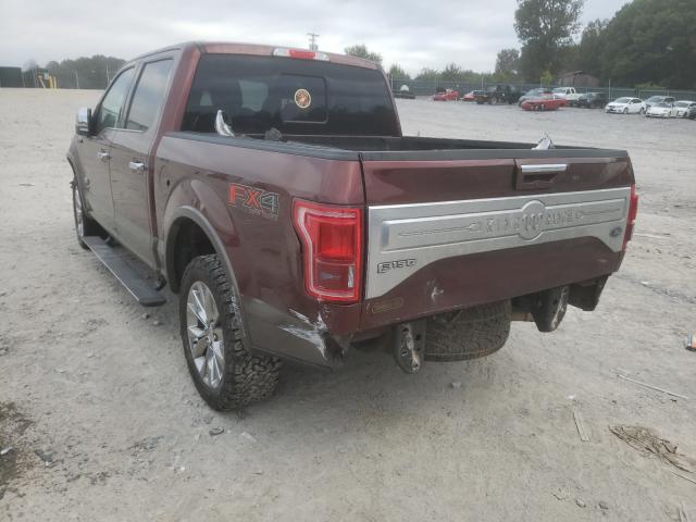 Photo 3 from auction – 2017 FORD F150 SUPER with VIN 1FTEW1EG7HFC59139