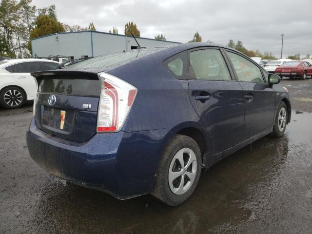 Photo 4 from auction – 2013 TOYOTA PRIUS with VIN JTDKN3DU4D1619533