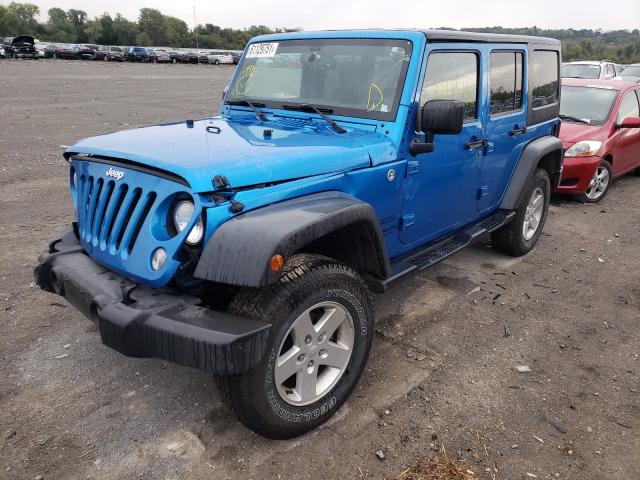 Photo 2 from auction – 2015 JEEP WRANGLER U with VIN 1C4BJWDG7FL528772