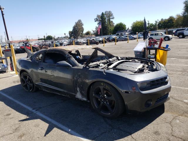 CHEVROLET CAMARO LS 2012 with VIN 2G1FE1E34C9172734 - Photo from auction