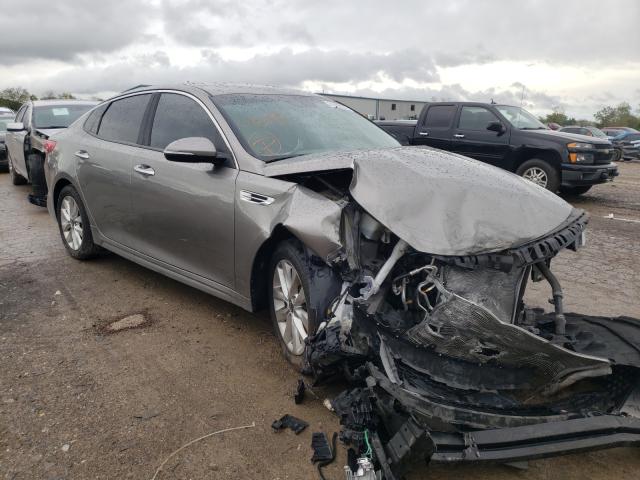 KIA OPTIMA EX 2016 with VIN 5XXGU4L34GG018199 - Photo from auction