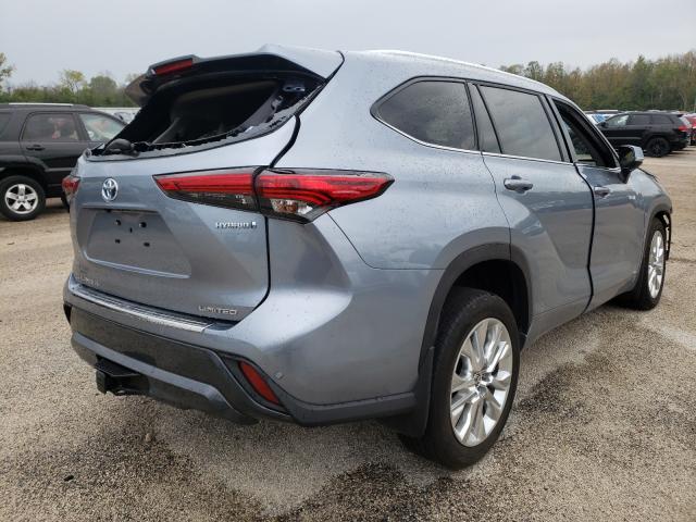 Photo 4 from auction – 2021 TOYOTA HIGHLANDER with VIN 5TDXBRCH6MS054825