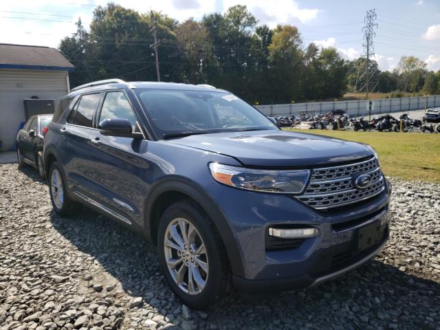 FORD EXPLORER L 2021 with VIN 1FMSK8FH4MGB51589 - Photo from auction