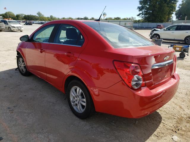 Photo 3 from auction – 2012 CHEVROLET SONIC LT with VIN 1G1JC5SH9C4107761