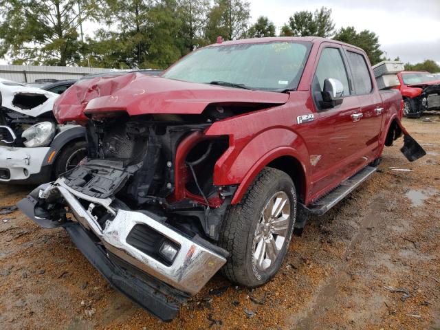 Photo 2 from auction – 2018 FORD F150 SUPER with VIN 1FTEW1E55JKF56356