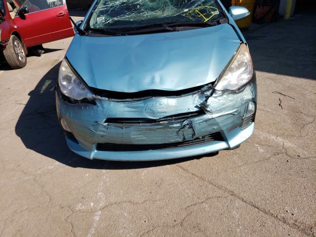 Photo 9 from auction – 2013 TOYOTA PRIUS C with VIN JTDKDTB33D1050798
