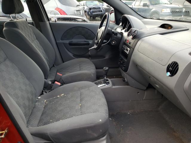 Photo 5 from auction – 2005 CHEVROLET AVEO BASE with VIN KL1TD52675B409082