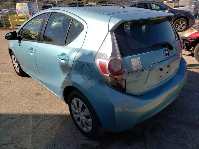 Photo 3 from auction – 2013 TOYOTA PRIUS C with VIN JTDKDTB33D1050798