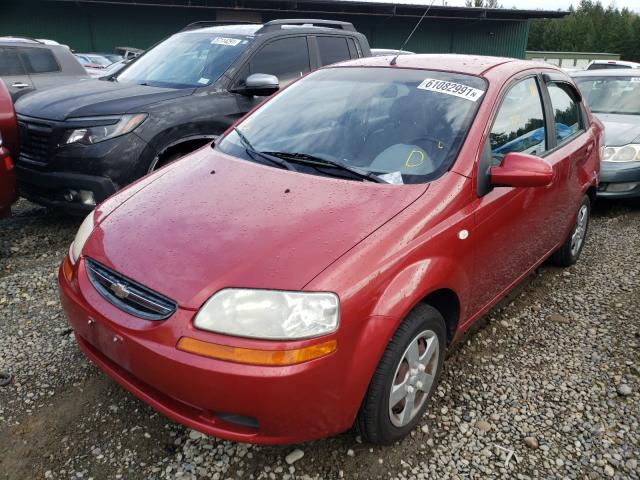 Photo 2 from auction – 2005 CHEVROLET AVEO BASE with VIN KL1TD52675B409082
