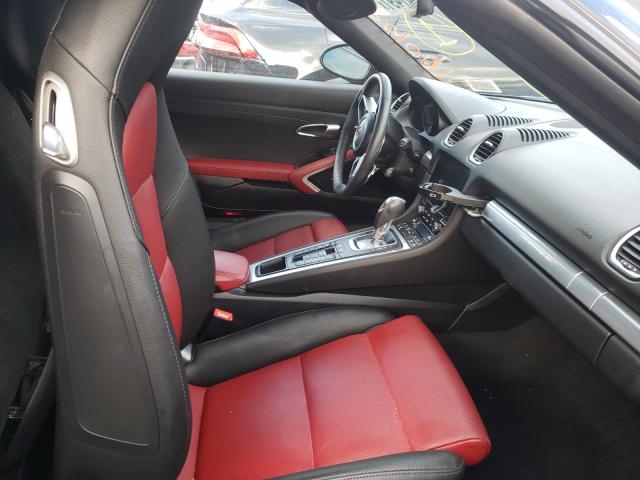 Photo 5 from auction – 2018 PORSCHE BOXSTER with VIN WP0CA2A86JS210425